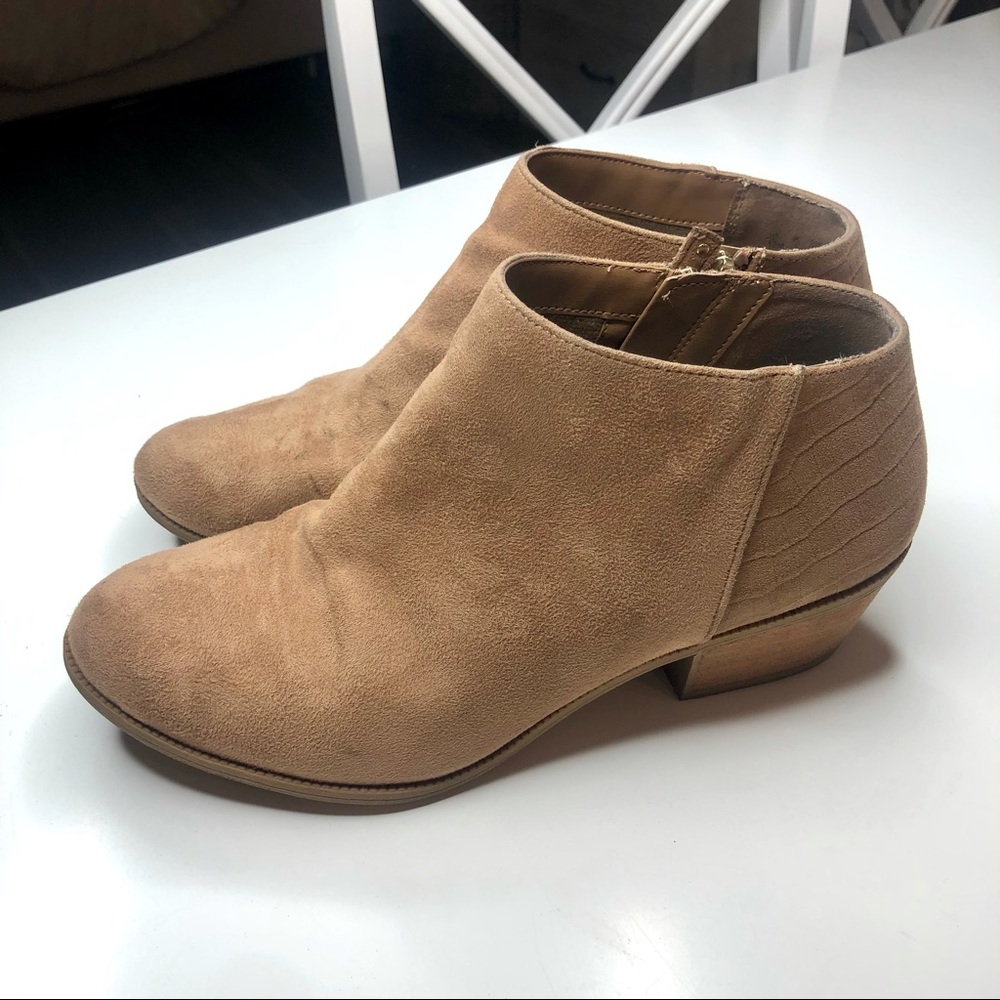 Dr Scholl’s Tan Booties Size 10
